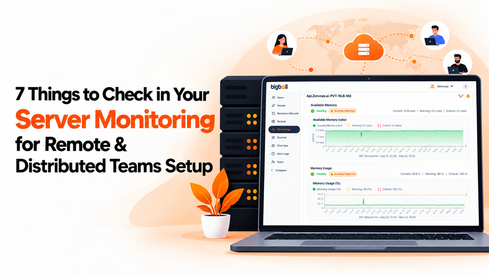 7 Things to Check in Your Server Monitoring for Remote & Distributed Teams Setup