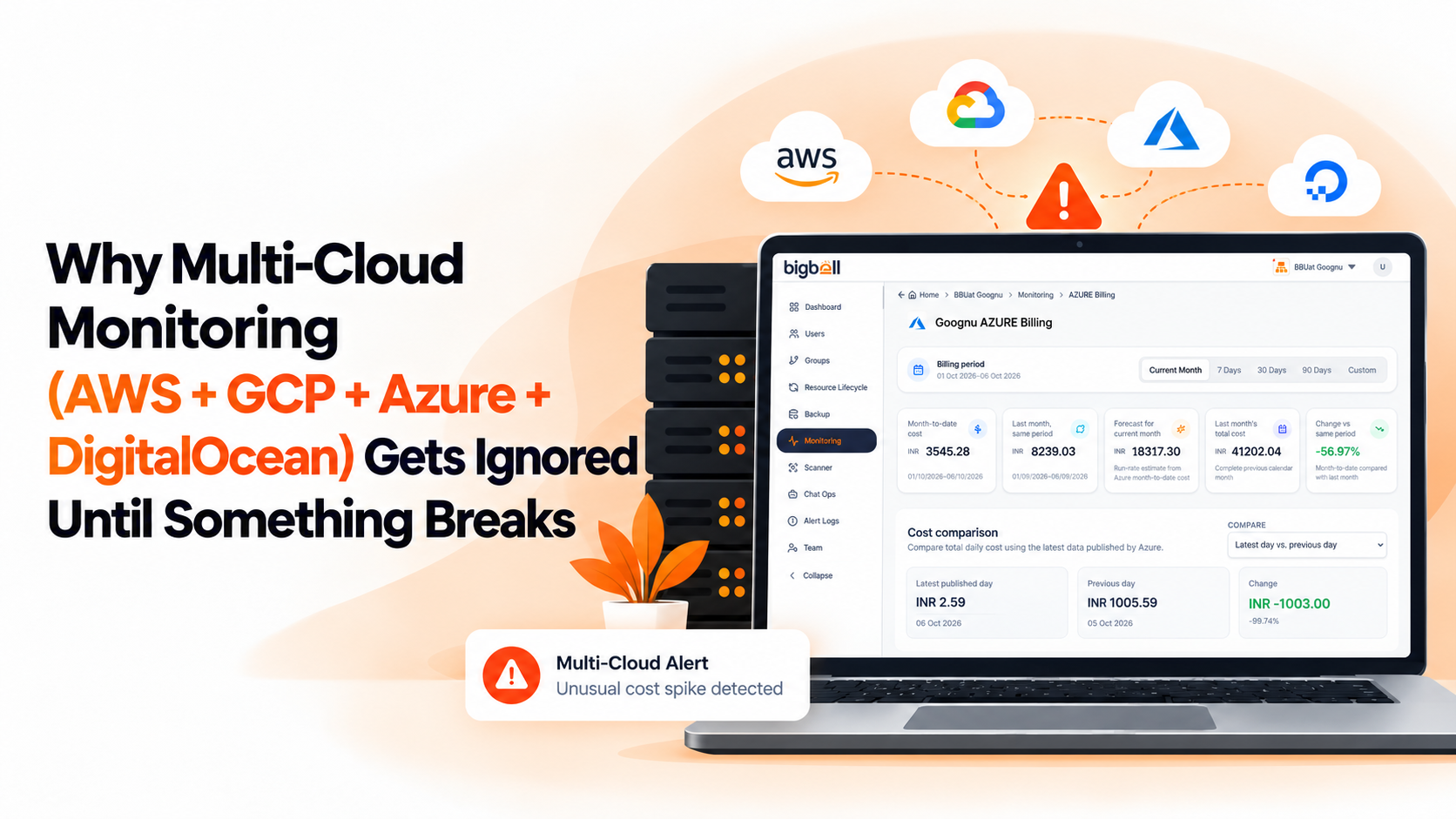 Why Multi-Cloud Monitoring (AWS + GCP + Azure + DigitalOcean) Gets Ignored Until Something Breaks