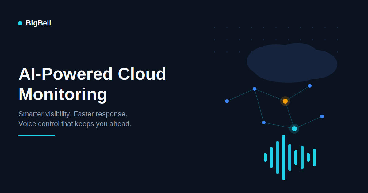 AI-Powered Cloud Monitoring: Smarter Visibility, Faster Response, and Voice Control